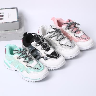 China Wholesale Lightweight Designer Children's Running Shoes Luxury Platform Lace Up Mesh Shoes For Kid for sale