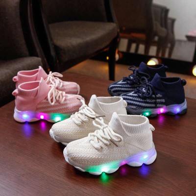 China 2021 New Model Top Quality Fashionable Light Weight Sneaker Child Breathable Sport Shoes for sale