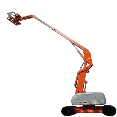 China Hotels Work Platform 16m 18m Aerial Mobile Electric Articulated Boom Lift 20m for sale