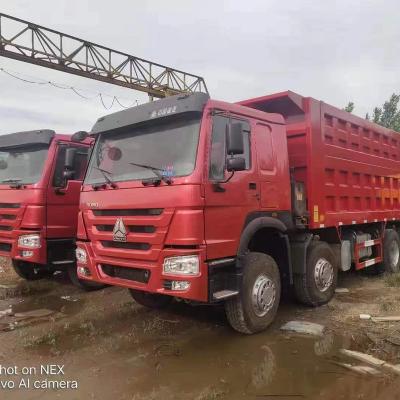 China SINOTRUK HOWO 336HP 8x4 Tipper Truck 6 - 8L Dump Truck for sale