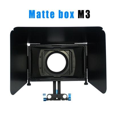 China Matte box for 15MM rail rod support follow focus 550D 60D 600D 5D2 dslr camera for sale