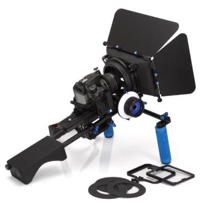 中国 DSLR の装備のキットの肩 Mount+Follow Focus+MatteboxFor の dv/dslr のカメラ キャノン 550D 500D 販売のため