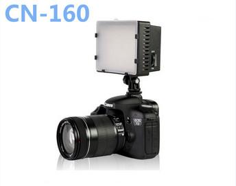 China CN 160 LED Video Camera Light DV Camcorder Photo Lighting 5400K For Canon Nikon for sale