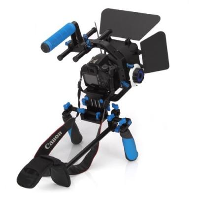 中国 肩 mount+Follow Focus+Matte Box+C の形サポートおりが付いている Dslr の装備映画キット 販売のため