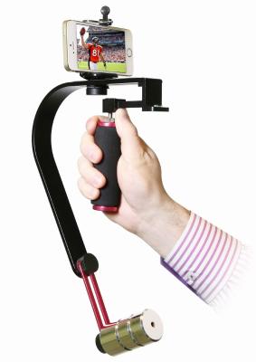 Cina Video Stabilizer for GoPro, Smartphones, Camcorders with Smartphone Holder & GoPOR ADAPTER in vendita