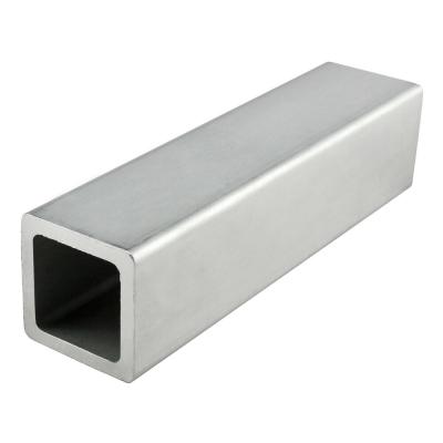 China Rectangular Pipe Profile Constructure 6061 6063 Extruded Cavity Aluminum Square Tube Pipe for sale