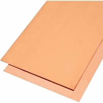 China Electronic Field Wholesale C2600 4x8 Copper Plate Sheet For Curtain Wall for sale