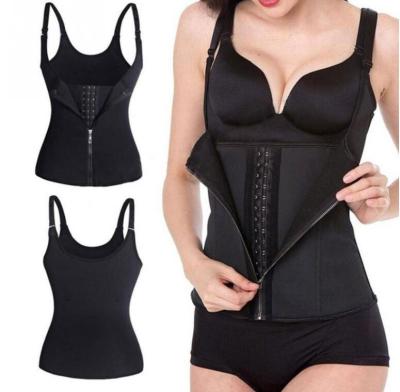 China Body Shaper Antibacterial Control Belt Underbust Weight Loss Cincher Body Latex Trimmer Full Slimming Corset Vest Waist Trainer for sale