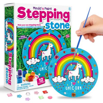 China 2021 Hot Sale Parent-children Amazon DIY Unicorn Painting Kit Interactive Toys Drawing Kit Others Educational Arts and Crafts Fat Brain Toys For Children for sale