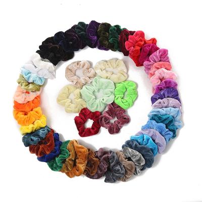 China Factory Decoration Hair Elastic Women Hair Band Directly From Scrunchies Custom Elastic Ponytail Holder for sale