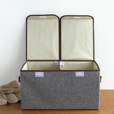 China Folding non-woven fabric pattern minimalist hot sale canvas storage box for sale