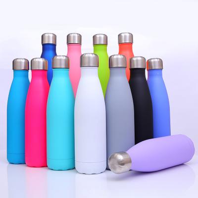 China Thermo Smart Agua Termos Cup Modern Stainless Steel Dual Termos Acero Wall With Lids Travel Metal Cola Thermal Drinking Water Bottles for sale