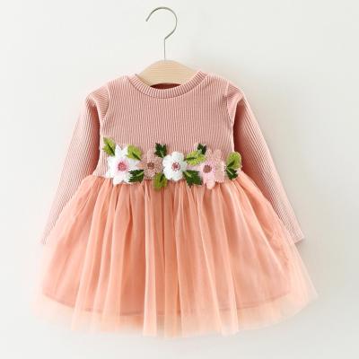 China Casual Toddler Girls Dress Spring and Autumn Long Sleeve Party Baby Princess Dress for sale