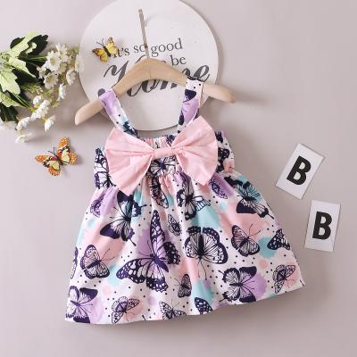 China 2021 Latest Designs Casual Kids Party Wedding Birthday Girl Princess Dress Pink Formal Bridesmaids Dresses for sale