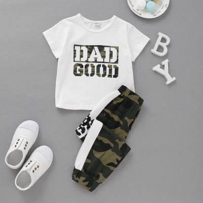 China Formal Kids Clothes for Kids Wears Pajamas Boy's Clothing Summer Trendy Boy Boutique Pijamas Sets Cotton Sleepwear Nightgowns Pajamas for sale