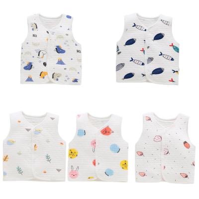 China Breathable Infant Warm Vest Baby Boy and Girl Treasure Vest Baby Vest Autumn and Winter Baby Vest for sale