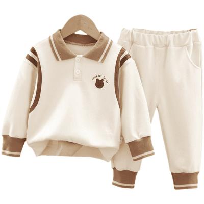 China Modern Anti-wrinkle Spring Casual Long Sleeve Hoody Autumn Casual Long Sleeve Hoody Kids Children Clothing Set for sale