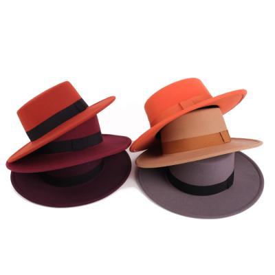 China 2021 Comfortable Felt Male Camel Wide Comfortable Purple Adults Fedora Hat For Women for sale