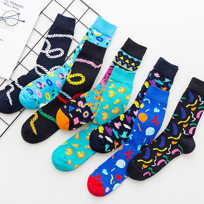 China New Fashion Colorful High Quality QUICK DRY Street Style Custom Sport Socks Mens Socks for sale