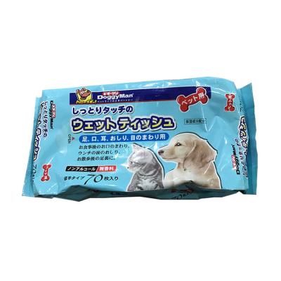 China High Quality Promotional Dogs Cleaning Natural Wet Wipes For Pet for sale