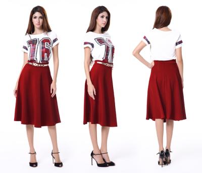 China New Summer Anti-static Long Dress Women Korean High Waist Elegant Skirt for sale