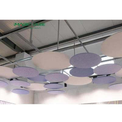 China Padrão Hexagonal Poliéster Suspensão de Sound Baffles para absorção de som eficaz à venda