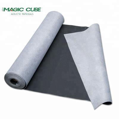 Chine Filtre acoustique PVC Puissance métallique Masse chargée Vinyl Rétardant de flamme Solution d'isolation acoustique à vendre