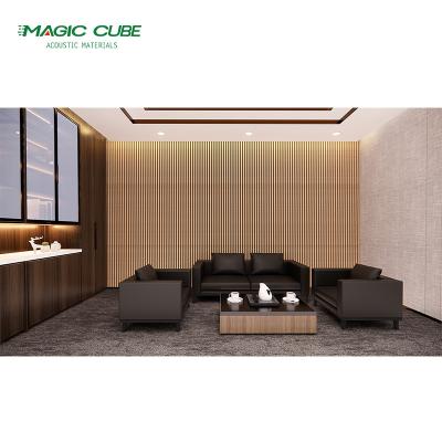 China Customized E1 Grade Flame Retardant Material Akupanel Acoustic Panels for Decoration for sale