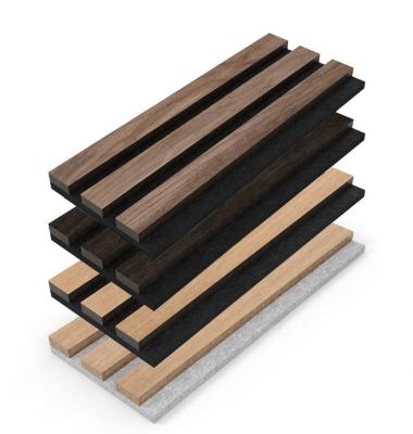 China Beste Preis Umweltfreundliche Holzwand Akustik Platten Acupanel Holzwand für Studioausrüstung Wandplatten zu verkaufen