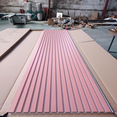 Κίνα Professional Felt Polyester Akupanel DIY self adhesive PET felt acoustic panels high density polyester fiber panel προς πώληση