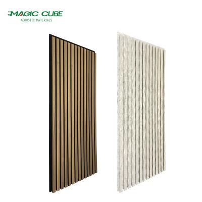 China Europe hot sale  Noise Reducing  600*2400mm  akupanel salt wood acoustic panel  for living room for sale