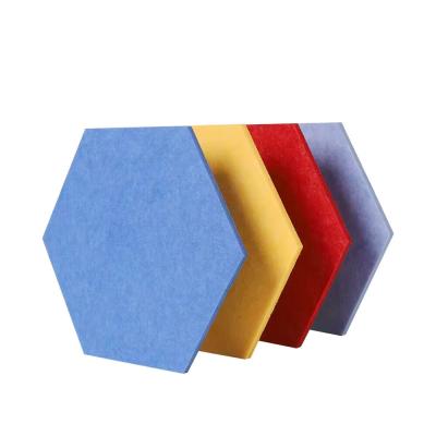 China Soundproof Room 100% Polyester Fiber Sound Absorbing Panel Acoustic Wall Panel Polyester PET Acoustic Panel for sale