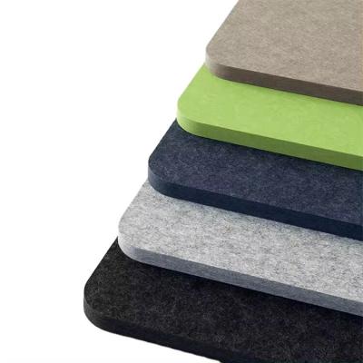 Chine Decorative Sound Proofing Polyester Fiber Acoustic Sound Insulation Panel Pet Acoustic Felt Panels for office à vendre