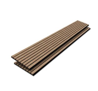 Κίνα Acoustic Wood Slat Wall Panels for Interior Wall Decor | Soundproof Wall Panels | 3D Slat Wood Panels  | προς πώληση