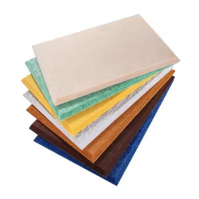 Chine Best price polyester fiber hexagon acoustic panel insulation fire retardant acoustic board patterned from China supplier à vendre