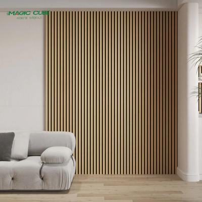 Китай Transform Your Space with Stylish and Eco-Friendly Wood Slat Wall Panels продается