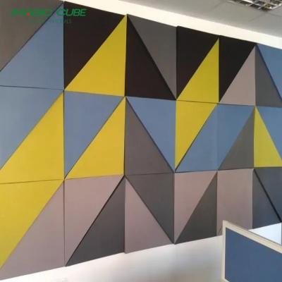 Κίνα Cinema Soundproofing Material Acoustic Fabric Wrapped Wall Panels προς πώληση