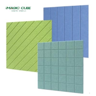 China Home Theater Decorative 1220*2440mm Polyester Acoustic Absorbing Panels zu verkaufen