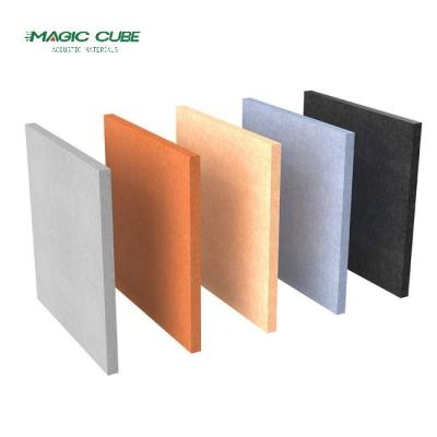 Chine Meeting Room Wall Covering 1200*2400mm Polyester Fiber Acoustic Panel for Sound Reduction à vendre