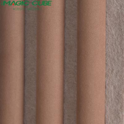 China Multi-Color Options 12mm Suede Acoustic Decorative Panel for Home and Office Use for sale