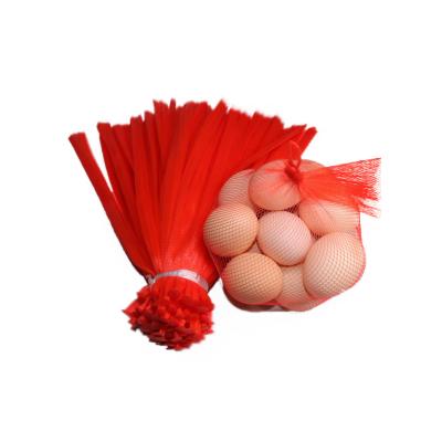 China safety fresh garlic bawang putih mesh bag for garlic wholesale PE onion plastic mesh bags for packaging potato garlic for sale