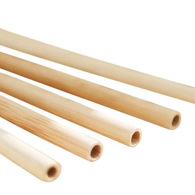 China Eco-Friendly Portable Reusable Drinking Straw Disposable Natural Bamboo Reusable Bamboo Straws Drinking Straw for sale