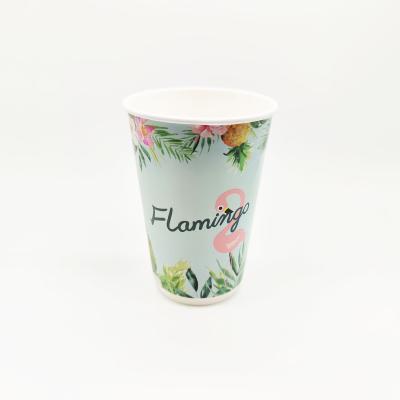 China Disposable Chinese Style Paper Cups For Coffee Multiple Color Paper Coffee Cardboard Cup for sale