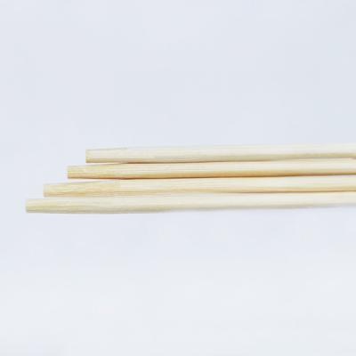 China Customized Natural Disposable Eco Friendly Chinese Logo Disposable Bamboo Round Chopsticks for sale