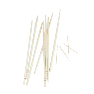 China Hot Disposable Spun Natural Bamboo Chopsticks Accept Customized Logo Novelty for sale