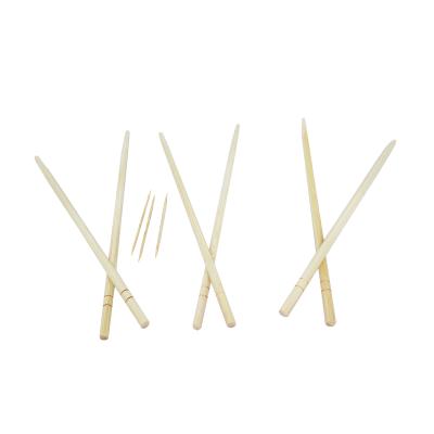 China Disposable bamboo chopsticks in bag bamboo chopsticks maker in different size for sale