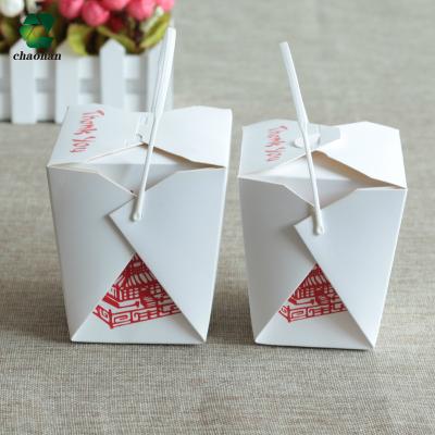 China Factory Wholesale Disposable Noodle Box Paper Noodle Boxes 26oz Paper Box Deli for sale