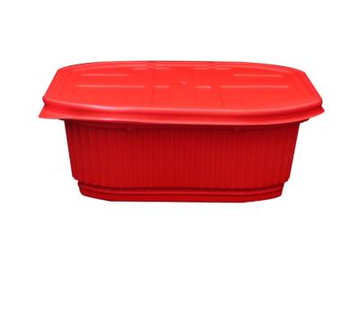 China Custom Logo Printed Food Bowl Warmer Convenient Self-heating Cheap Viable Disposable Plastic for sale