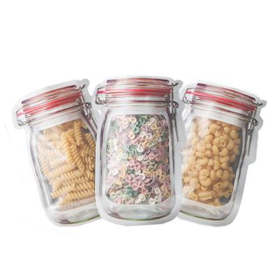 China Portable Mason Jar Pouch Bag Food Mason Jar Bags Custom Mason Jar Bag for sale