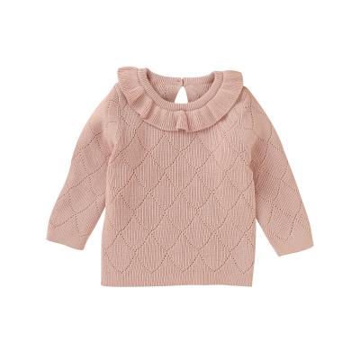 China Unique design hot sale anti-pilling popular product knitted children pullover autumn babies' sweaters for sale